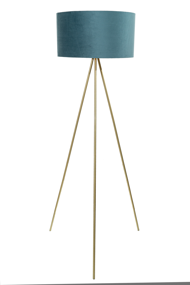 ΛΑΜΠΑ ΔΑΠΕΔΟΥ ΜΕ ΒΕΛΟΥΔΙΝΟ ΚΑΠΕΛΟ ΜΠΛΕ 45Χ150