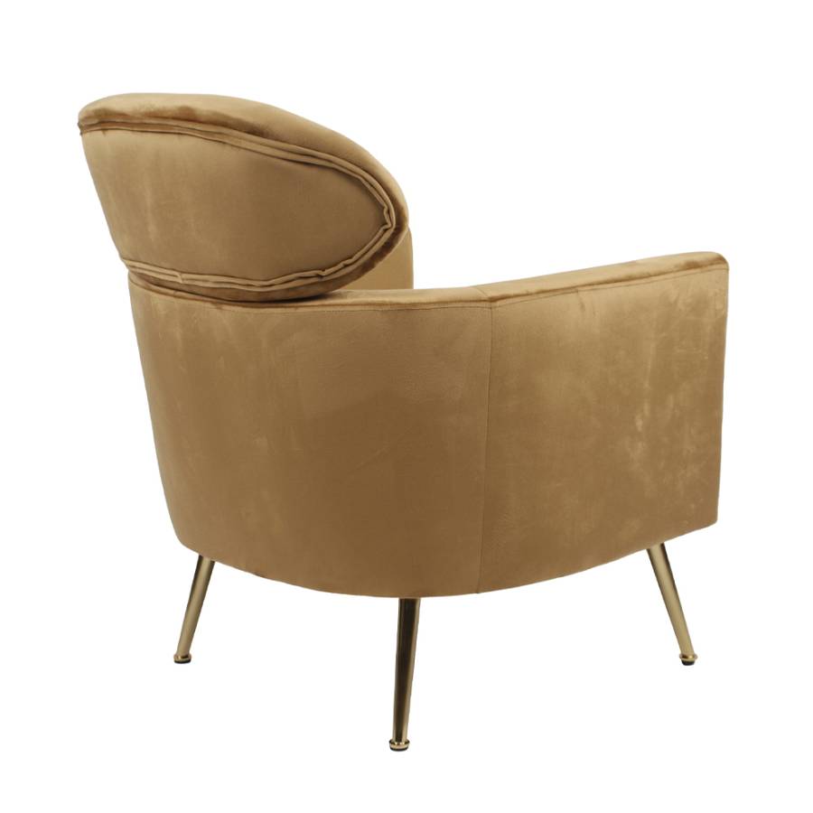 TESTA ΠΟΛΥΘΡΟΝΑ ΧΡΥΣΟ 86x72xH76cm