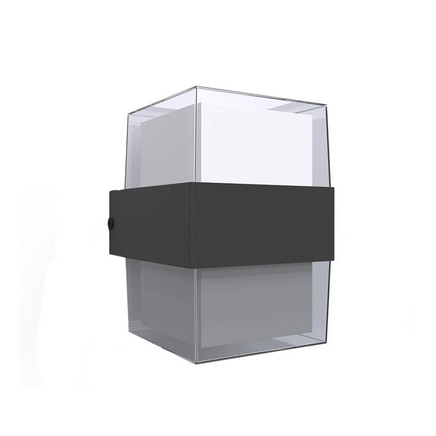 Louise LED 8W 3000K Outdoor Wall Lamp Anthracite D:10,5cmx13,3cm (80203341)