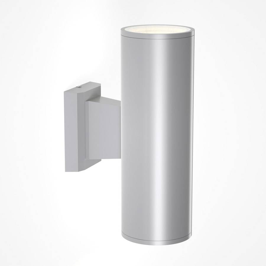 Winnipeg 2xΕ27 Outdoor Up-Down Wall Lamp Grey D:15.3cmx26cm (80203434)