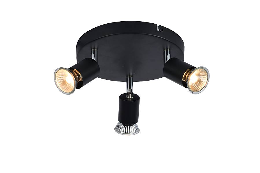 CCC 5215-3 BK ΣΠΟΤ ΟΡΟΦΗΣ 3/Φ ΜΑΥΡΟ