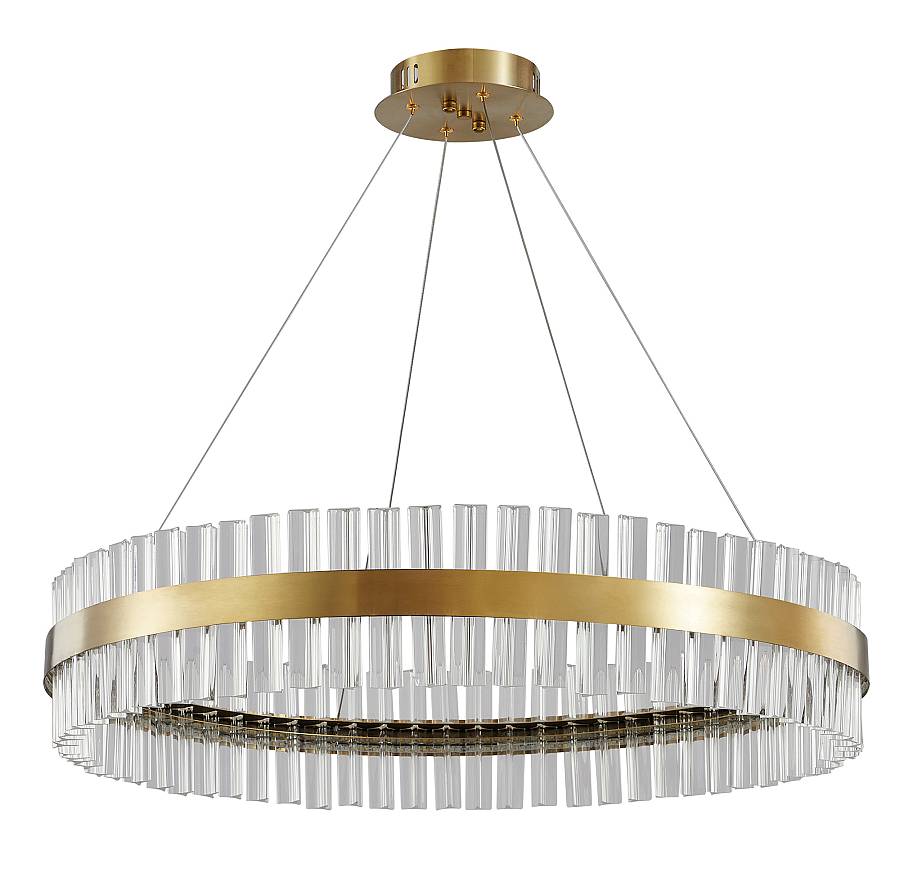 PDC 707-80  LED ΣΤΡΟΓΓΥΛΟ Φ80 ΜΕ ΚΡΥΣΤΑΛΛΑ