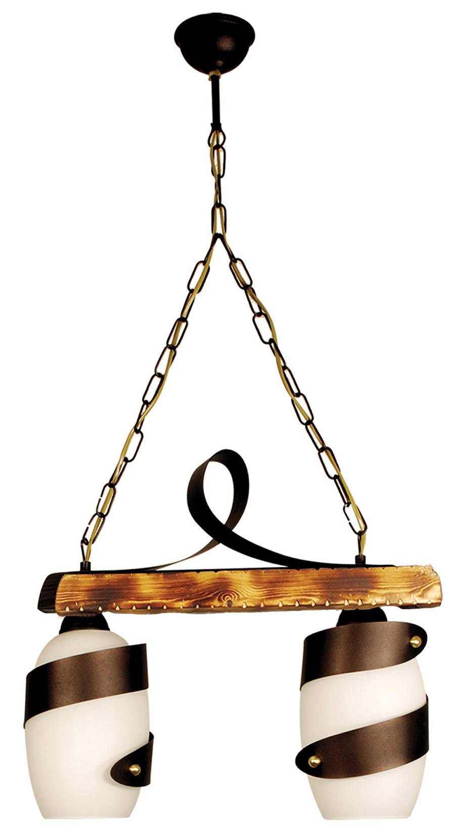 PDA 132-2  WH ΚΡΕΜ 2/Φ ΡΑΓΑ-ΞΥΛΟ ΣΚΟΥΡ ΛΕΥΚ/ΜΕΛ