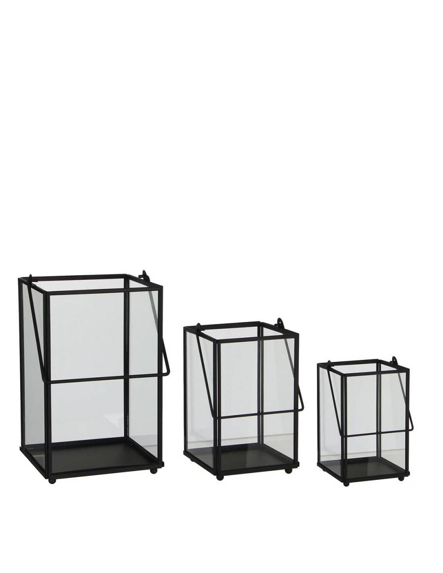 Φανάρι μεταλ.μαύρο 10,2Χ9Χ14