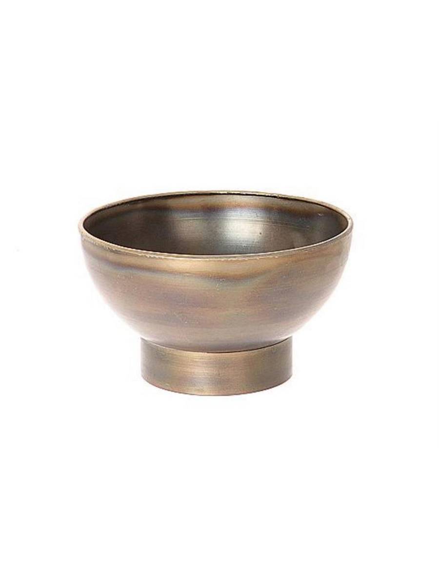 Μπωλ μεταλ.antique μπρονζέ 25Χ14,5