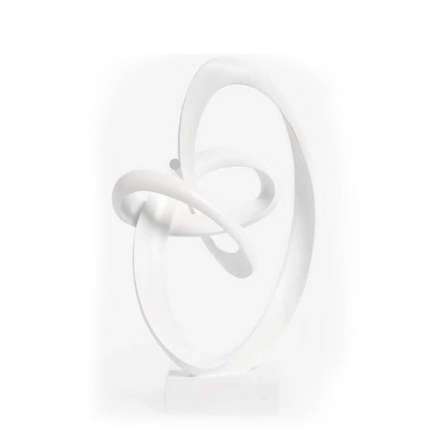 CONFUS BLANC DECO POLYRESIN ΛΕΥΚΟ ΜΑΤ 27,5x13xH43cm