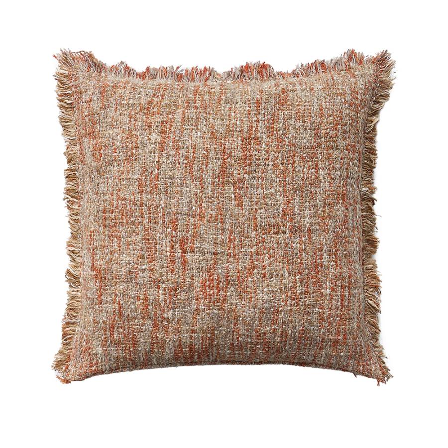 TIMBER TAN A ΔΙΑΚΟΣΜΗΤΙΚΟ ΜΑΞΙΛΑΡΙ ΒΑΜΒΑΚΙ ΒΙΣΚΟΖΗ TERRACOTTA ΜΠΕΖ 50x50