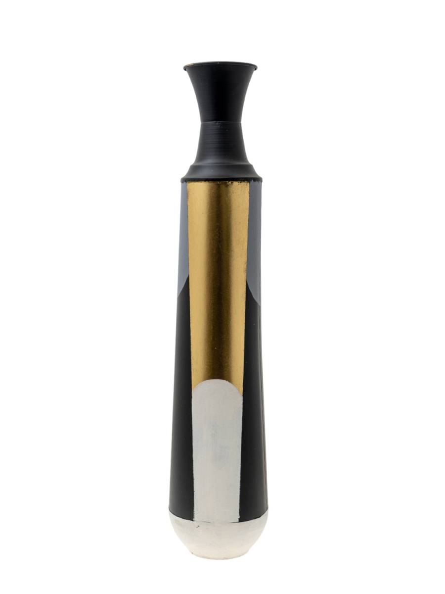 ΔΙΑΚΟΣΜΗΤΙΚΟ ΒΑΖΟ ΜΕΤΑΛΛΙΚΟ ΔΑΠΕΔΟΥ ΠΑΖΛ. 14,2Χ14,2Χ65ΕΚ