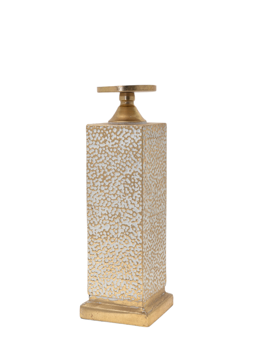 ΔΙΑΚΟΣΜΗΤΙΚΟ ΜΕΤΑΛΛΙΚΟ ΚΥΡΟΠΗΓΕΙΟ ΧΡΥΣΟ ΣΦΥΡΙΛΑΤΟ. 13,5Χ13,5Χ41,5ΕΚ