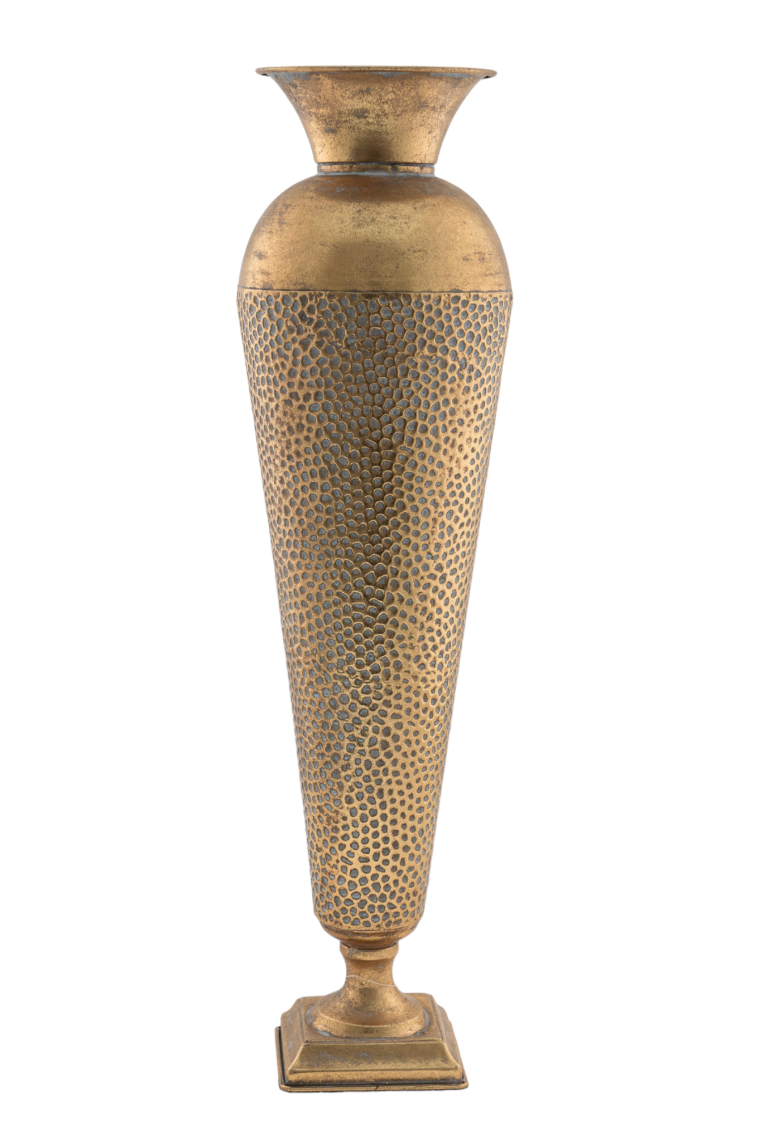 ΔΙΑΚΟΣΜΗΤΙΚΟ ΜΕΤΑΛΛΙΚΟ ΒΑΖΟ ΑΜΦΩΡΕΑΣ ΧΡΥΣΟ ΣΦΥΡΙΛΑΤΟ 18Χ18Χ52ΕΚ