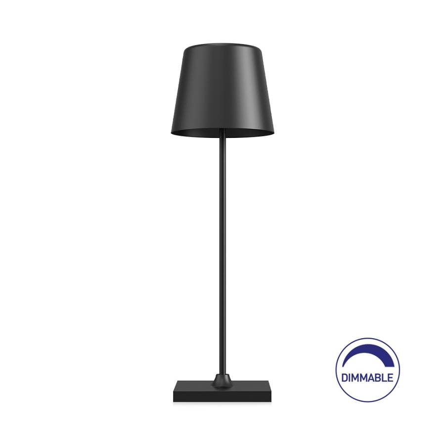 Επαναφορτιζόμενο πορτατίφ Tower dimmable 3w 3000k