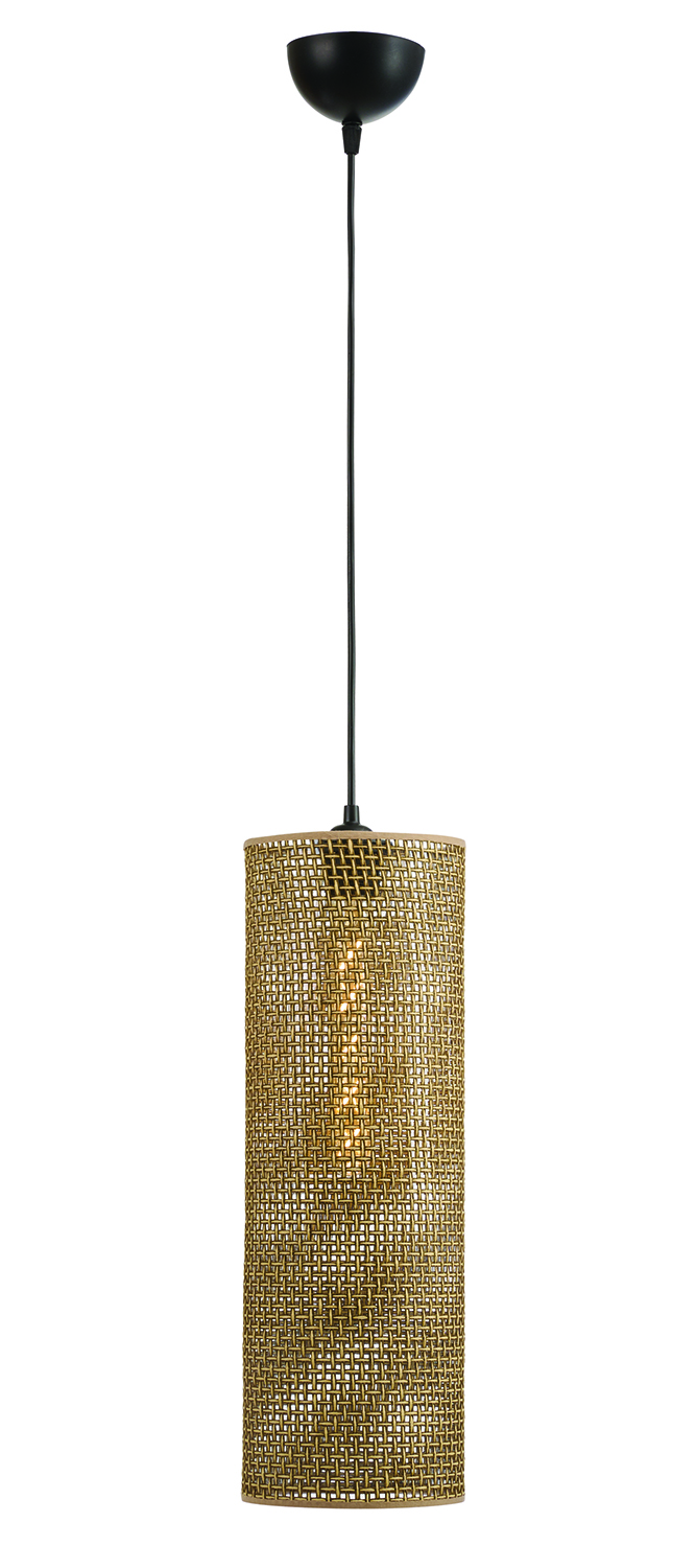 Φωτιστικό μονόφωτο αμπαζούρ πλέγμα  Ε27 Φ16