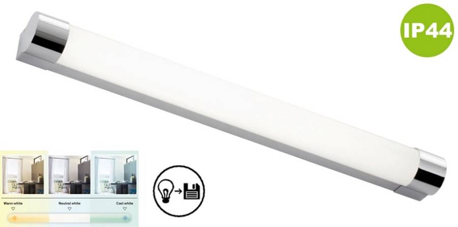 Φωτιστικό μπάνιου cct 10W, 1200 Lumen, IP44