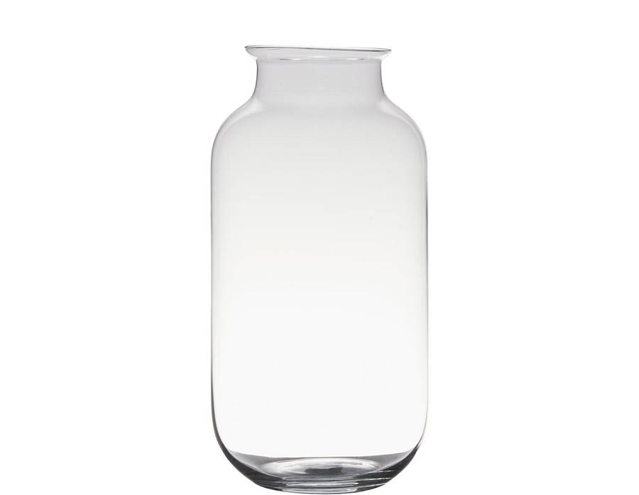 Βάζο γυαλ.διάφανο  Φ17 Η35cm