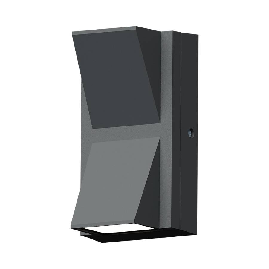 Απλίκα led Vecta 2x6w CCT IP65 Ανθρακί