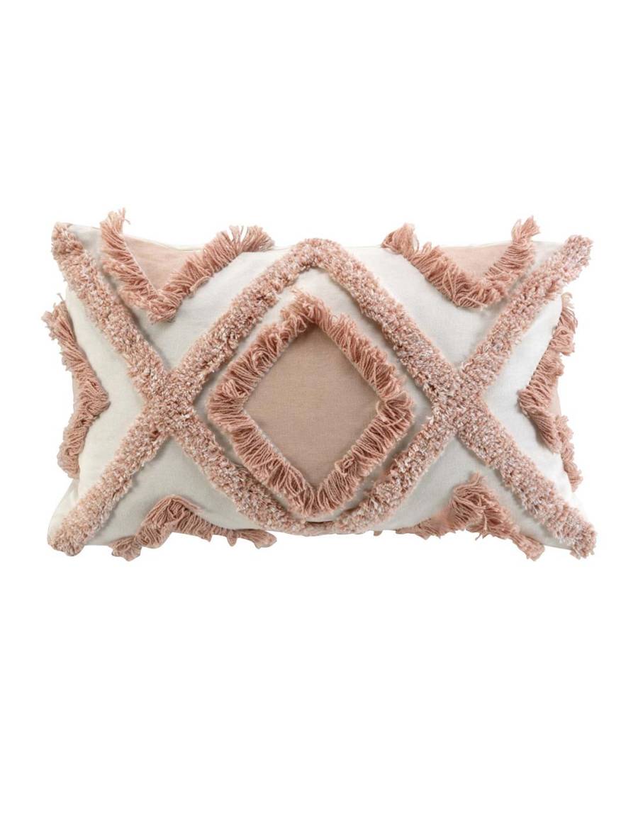 Μαξιλάρι βαμβ.30Χ50 ροζ Marissa