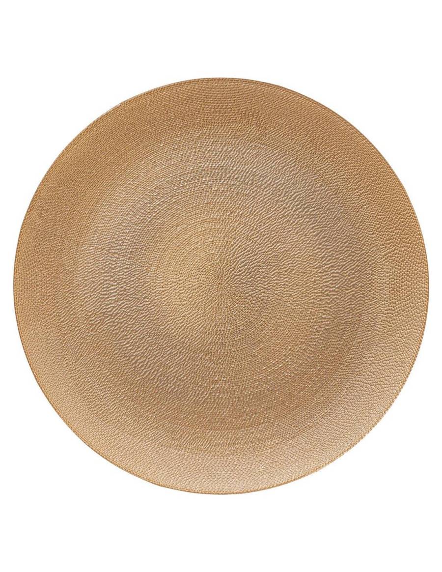 Πιάτο γυαλ.χρυσό Φ28