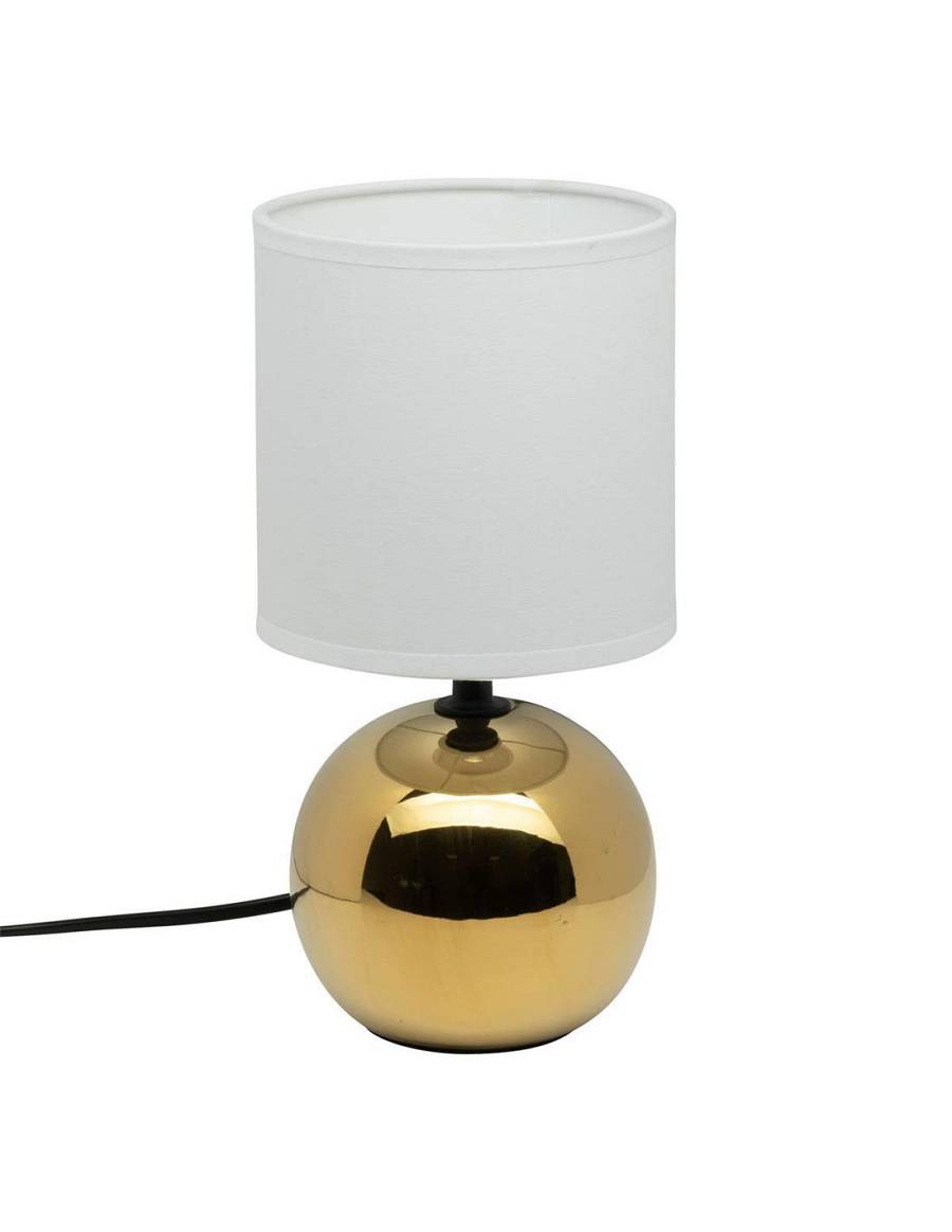 Πορτατιφ κεραμ.χρυσό με καπελο 13Χ24,7