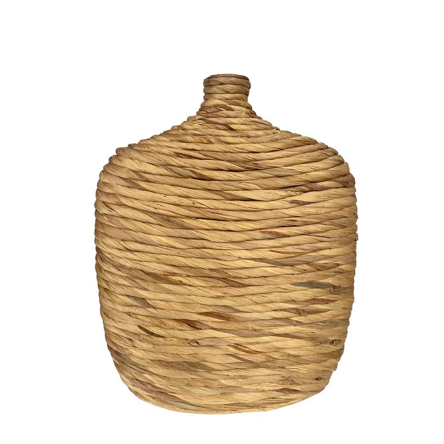 IOS ΒΑΖΟ BAMBOO SEAGRASS ΦΥΣΙΚΟ 35x35xH43cm