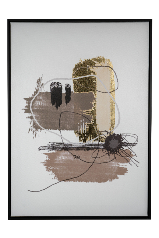 ΠΙΝΑΚΑΣ ΜΕ ΚΟΡΝΙΖΑ ΣΧΕΔΙΑ ΓΚΡΙ ΜΑΥΡΑ ΧΡΥΣΑ.50Χ70Χ2,5ΕΚ