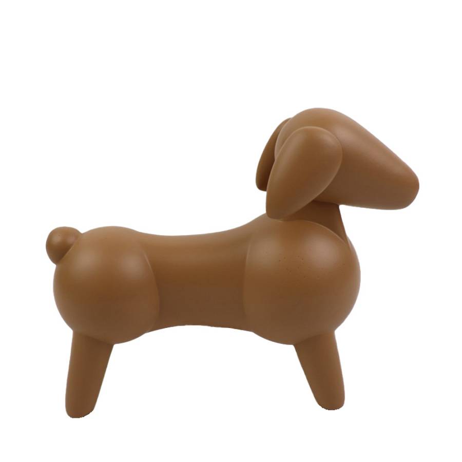 IVOR DECO ΣΚΥΛΟΣ POLYRESIN TERRACOTTA 15x5,5xH12cm