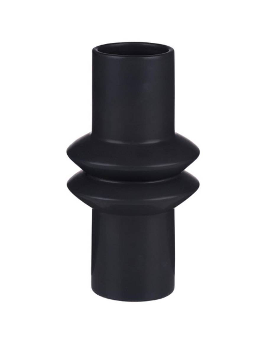 Βάζο κεραμ.μαύρο 10,5Χ19,8