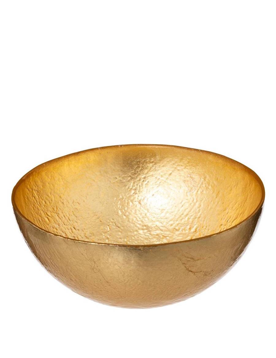 Μπωλ γυαλ.χρυσό 14,8Χ4,9