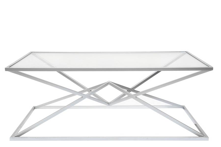 ΤΡΑΠΕΖΙ ΣΑΛΟΝΙΟΥ ΜΕΤΑΛΛΙΚΟ ΧΡΥΣΟ ΜΕ ΡΟΜΒΟ ΣΤΗ ΜΕΣΗ ΚΑΙ ΛΕΥΚΟ ΤΖΑΜΙ 120Χ66Χ46ΕΚ