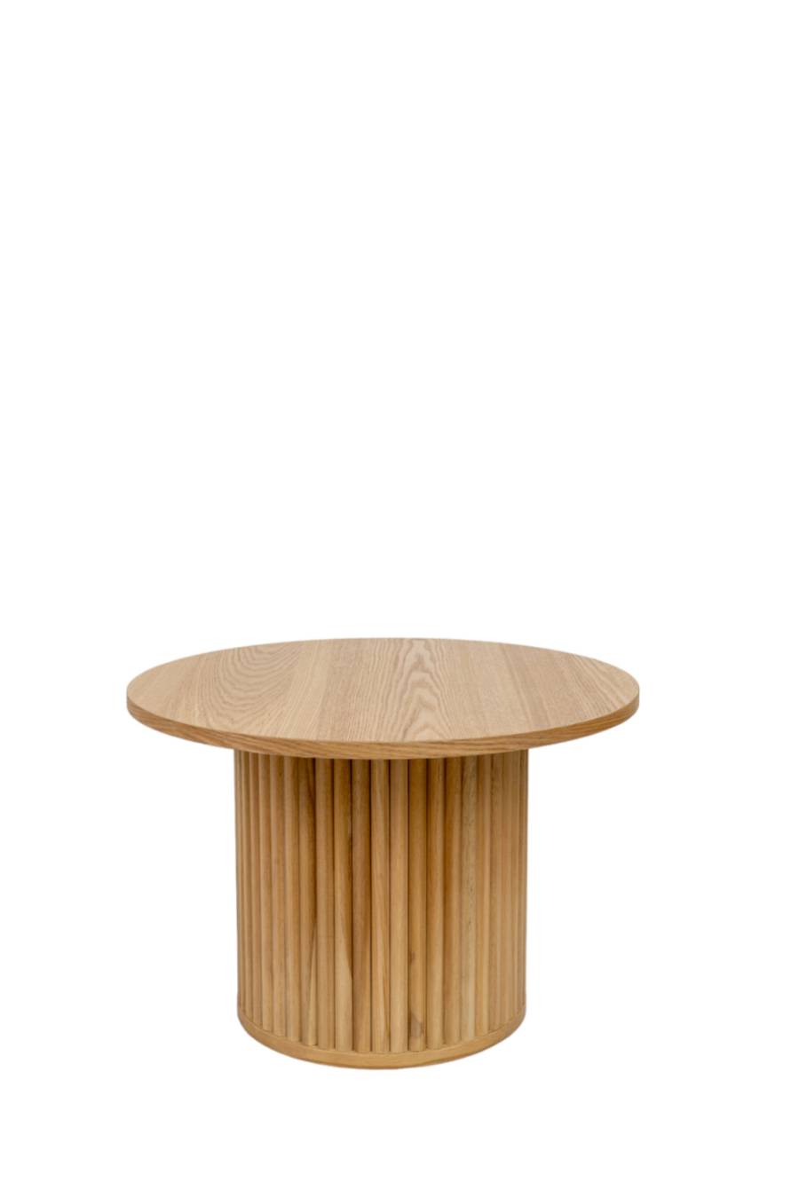 ΤΡΑΠΕΖΙ ΣΤΡΟΓΓΥΛΟ ΚΑΦΕ  50Χ35 ΥΨΟΣΕΚ