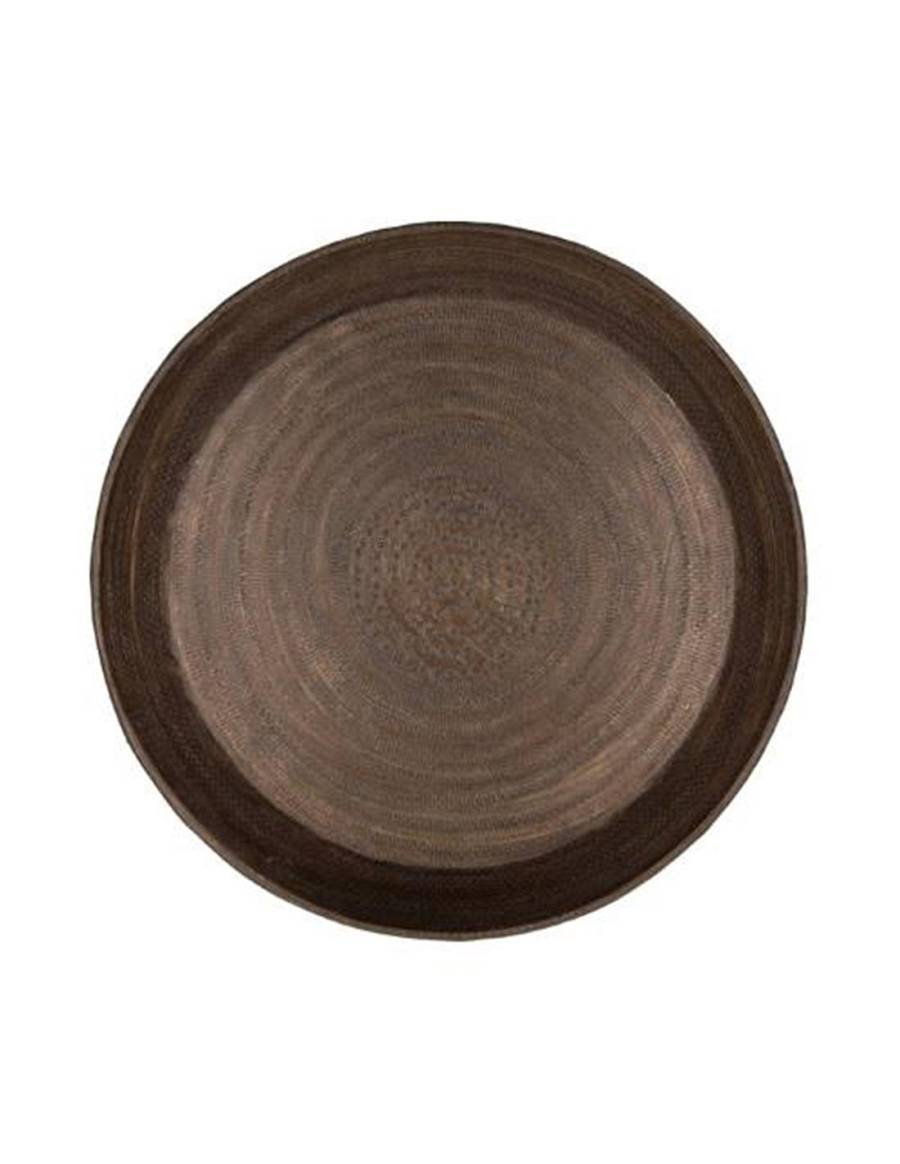 Πιατέλα μεταλ. bronze Φ47cm