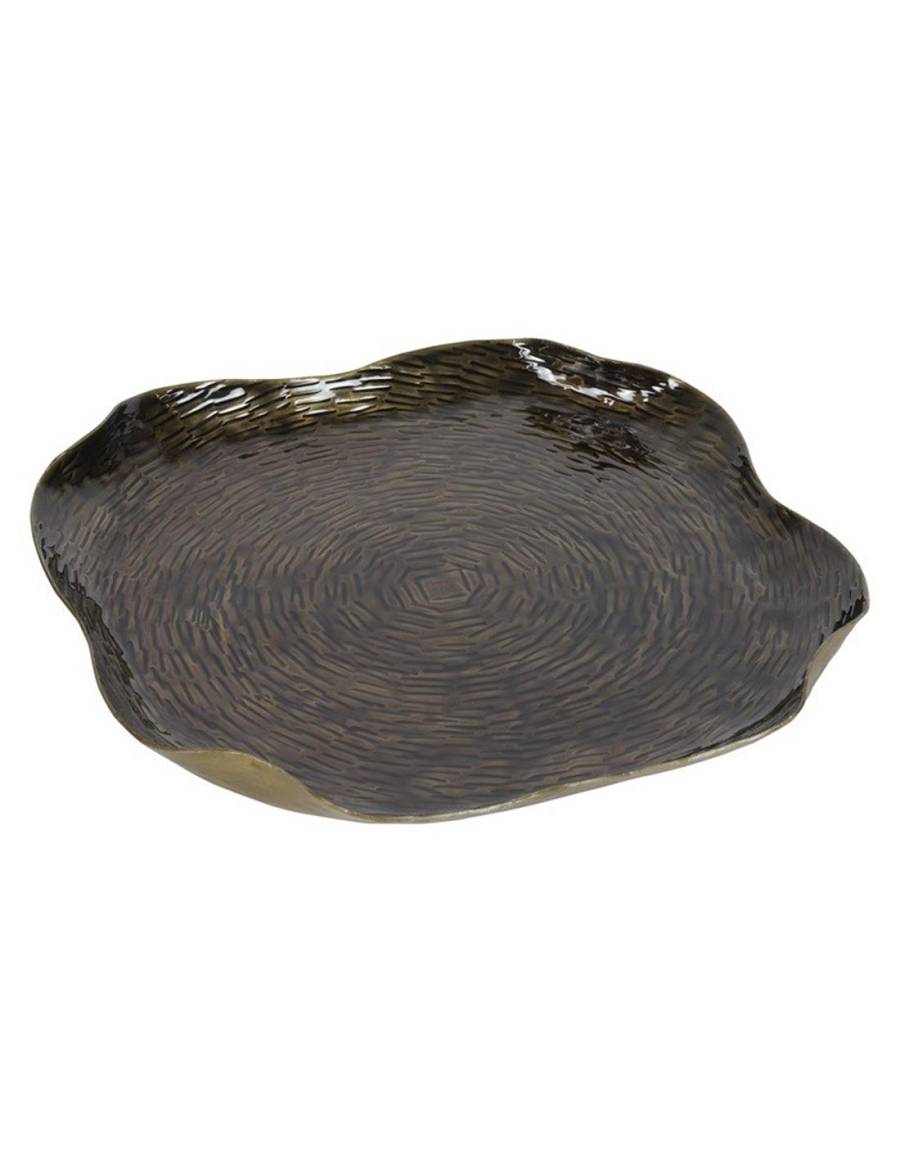 Πιατέλα μεταλ. Μαύρη Φ38 Η4cm