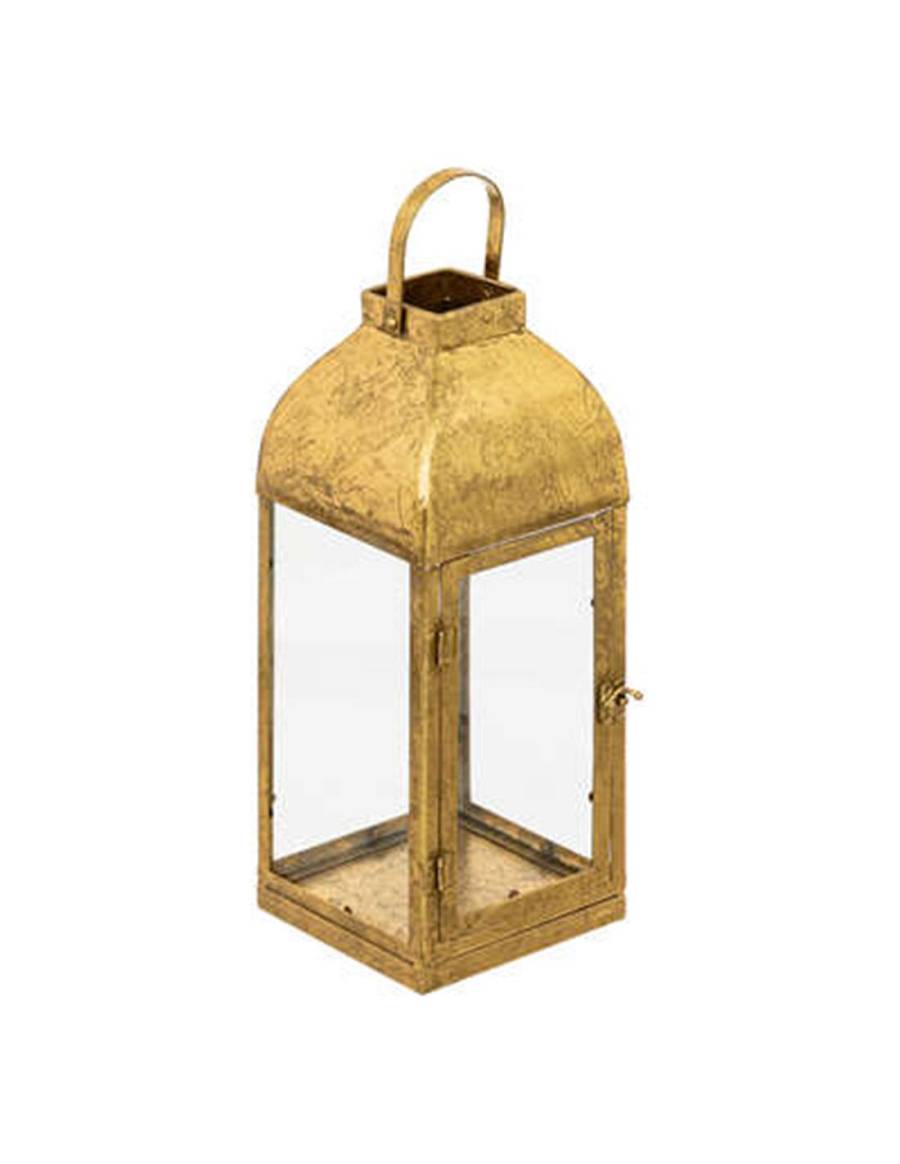 Φανάρι μεταλ.χρυσό 49κ.