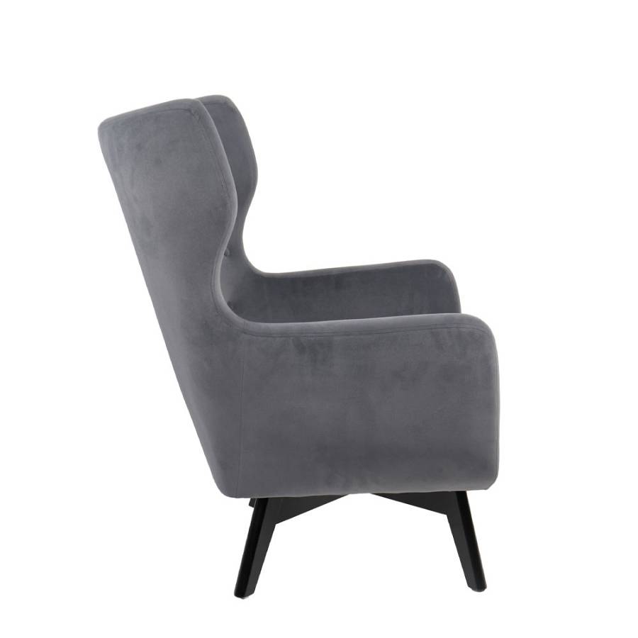 MEGA ΠΟΛΥΘΡΟΝΑ ΓΚΡΙ ΑΝΟΙΧΤΟ 75x83xH103cm