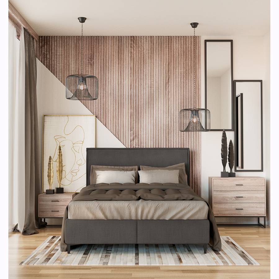 NATURE ΣΥΡΤΑΡΙΕΡΑ OAK 80x40xH75cm