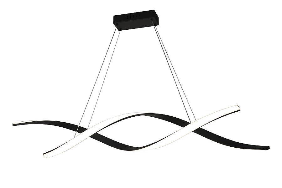 PDC 669 BK LED ΚΡΕΜΑΣΤΟ ΜΑΥΡΟ ΣΧΕΔΙΟ DNA 80W 3000K