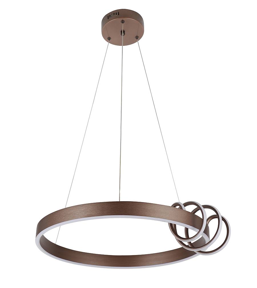 PDC 650-1 BW ΚΡΕΜΑΣΤΟ LED  ΚΑΦΕ ΚΥΚΛΟΣ ΜΕ ΕΛΑΤΗΡΙΟ 50W 3000K