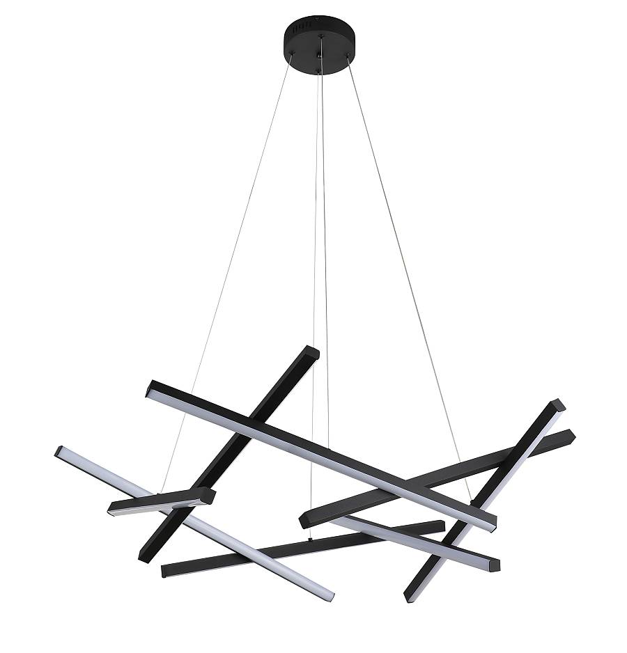 PDC 551-85 BK  LED ΠΟΛΥΦΩΤΟ ΜΑΥΡΟ ΤΡΙΛΙΖΑ 120W 3000K