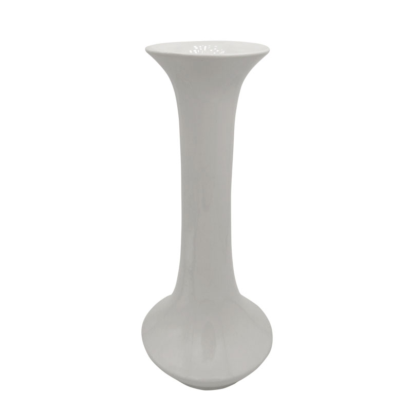 ΒΑΖΟ ΚΕΡΑΜΙΚΟ ΛΕΥΚΟ  17,5x41,5CM 6/box