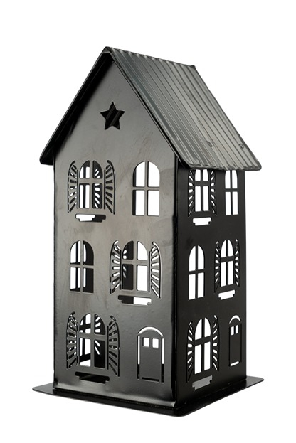 ΜΕΤΑΛΛΙΚΟ ΣΠΙΤΙ ΜΑΥΡΟ 13Χ12,5Χ23,5ΕΚ