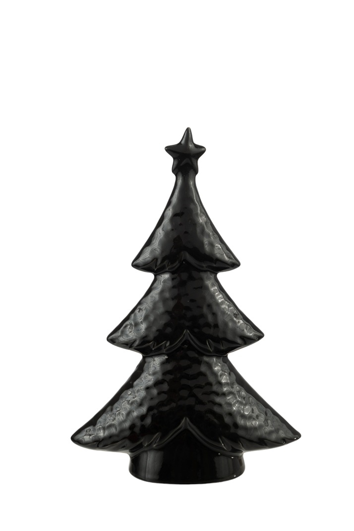 ΧΡΙΣΤΟΥΓΕΝΝΙΑΤΙΚΟ ΚΕΡΑΜΙΚΟ ΔΕΝΤΡΟ ΣΦΥΡΙΛΑΤΟ ΜΑΥΡΟ 20Χ14Χ5,5ΕΚ