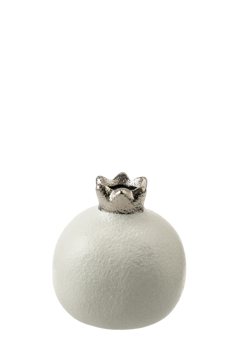 ΚΕΡΑΜΙΚΟ ΡΟΔΙ ΛΕΥΚΟ ΜΑΤ ΜΕ ΑΣΗΜΙ 10,16ΕΚ