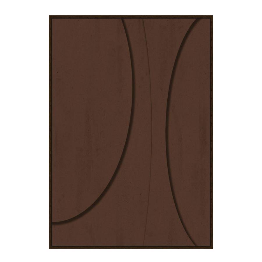 CARNELIAN ΠΙΝΑΚΑΣ ΔΙΑΚΟΣΜΗΣΗΣ ΚΑΜΒΑΣ ΚΑΦΕ PVC ΦΥΛΛΟ ΚΟΡΝΙΖΑ ΚΑΦΕ 80x120xH4,3cm