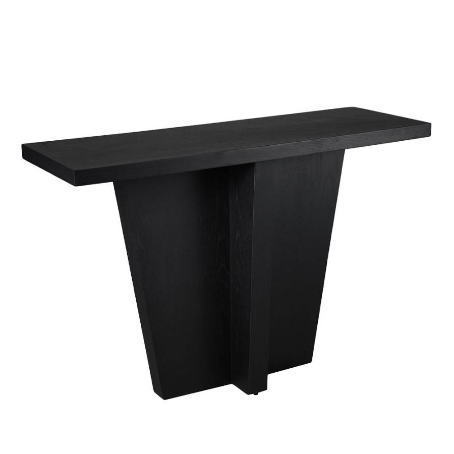 TUBE ΚΟΝΣΟΛΑ ΜΑΥΡΟ 120x40,5xH81cm