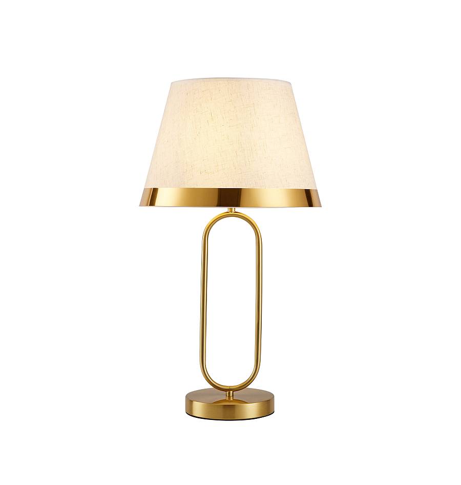 TLC 8814 ΕΠΙΤΡΑΠΕΖΙΑ ΛΑΜΠΑ  ΧΡΥΣΗ ΜΕ ΑΜΠΑΖΟΥΡ 1xE-27