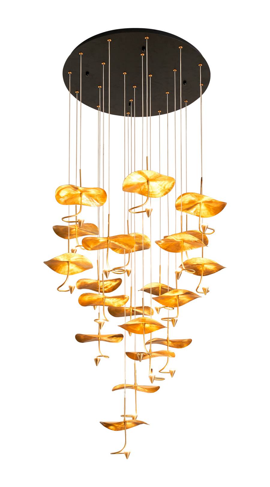 PDC 1290-18 ΠΟΛΥΕΛΑΙΟΣ 18/LED ME ΦΥΛΛΑ ΧΡΥΣΑ