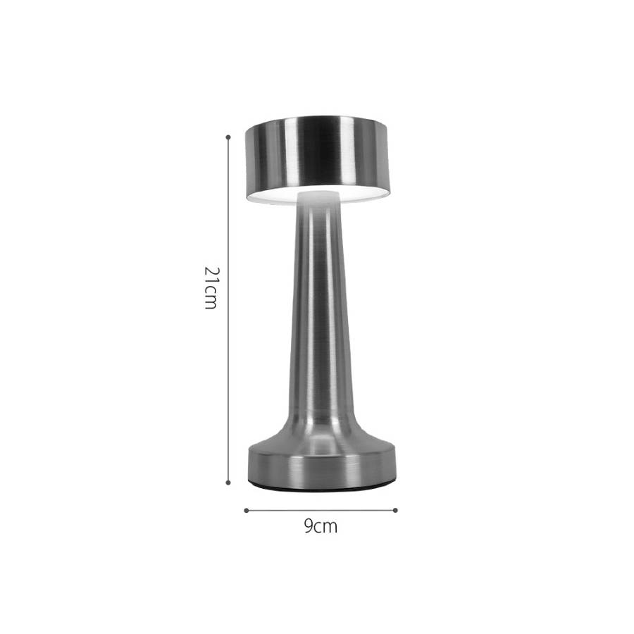 Inlight Επιτραπέζιο επαναφορτιζόμενο φωτιστικό 3CCT σε χάλκινη απόχρωση (3033-Copper)