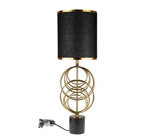 ΠΟΡΤΑΤΙΦ ΧΡΥΣΟ  ΜΕ ΜΑΥΡΟ ΚΑΠΕΛΟ ΚΑΙ ΧΡΥΣΕΣ ΡΙΓΕΣ ΜΕ ΜΑΡΜΑΡΙΝΗ ΜΑΥΡΗ ΒΑΣΗ 22Χ67ΕΚ