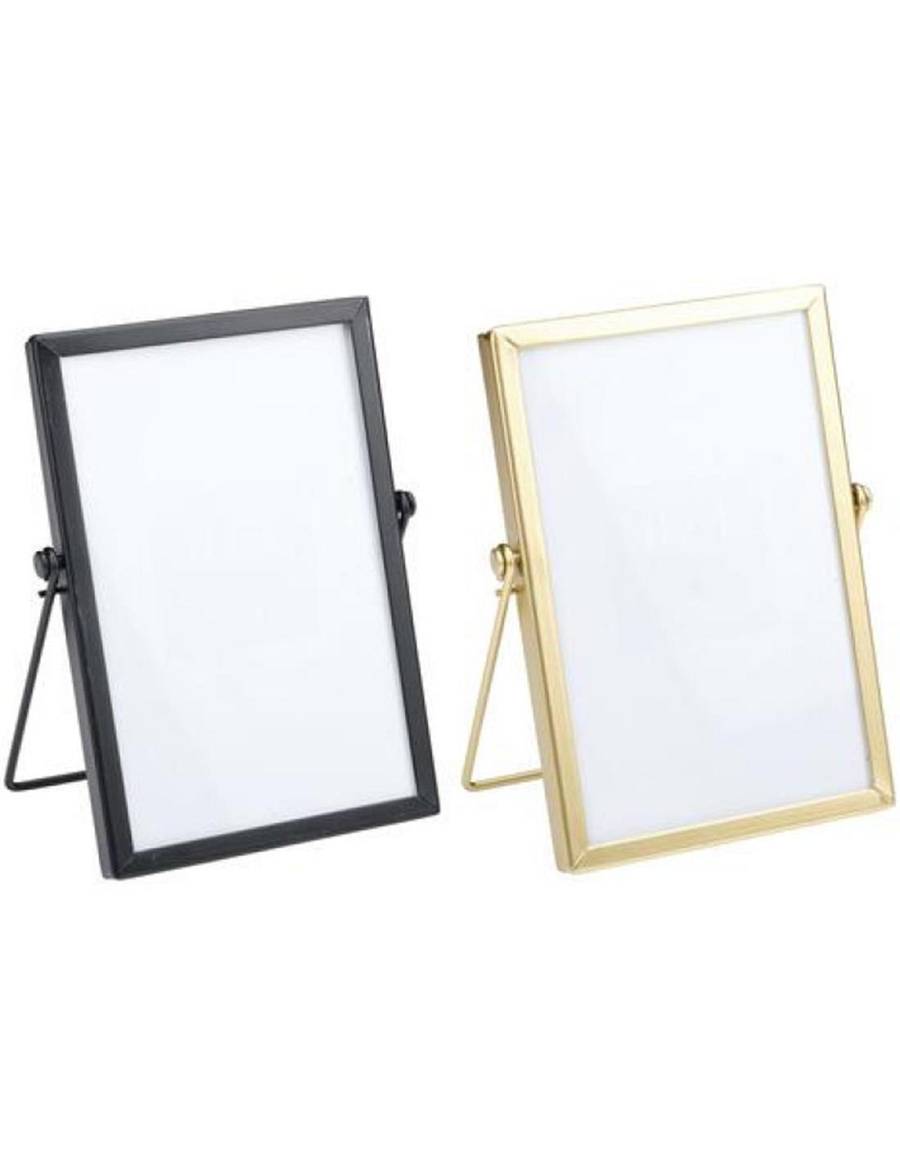 Κορνίζα μεταλλική 10x15cm 2χρώματα