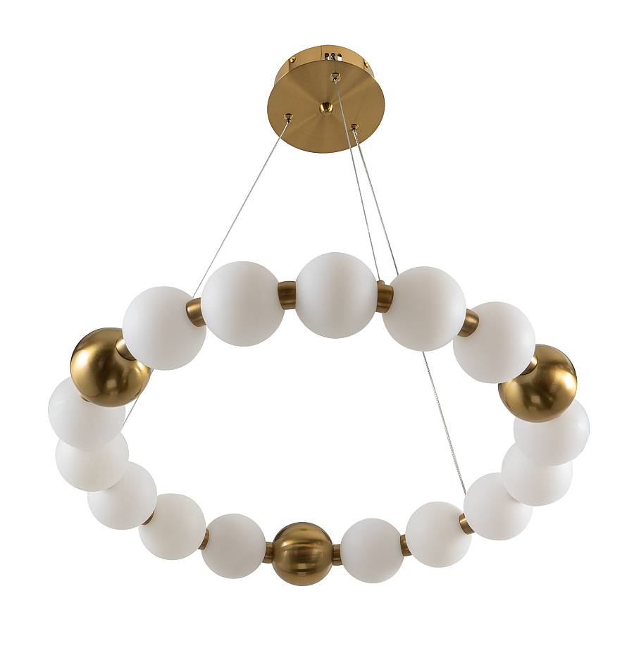 PDC 651-1 LED ΠΟΛΥΦΩΤΟ ΚΥΚΛΟΣ ΜΕ  ΜΠΑΛΙΤΣΕΣ ΠΛΑΣΤΙΚΕΣ LED 51W 3000K