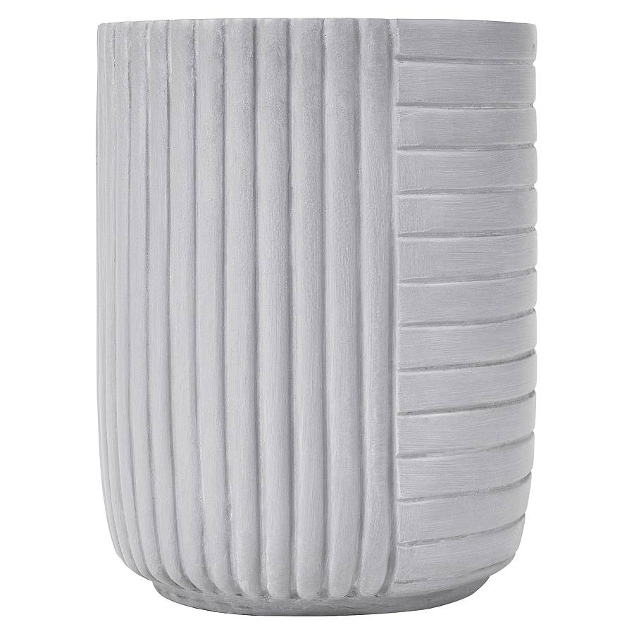 GEOMETRICAL 2 SIDE TABLE ΛΕΥΚΟ 35x35x46